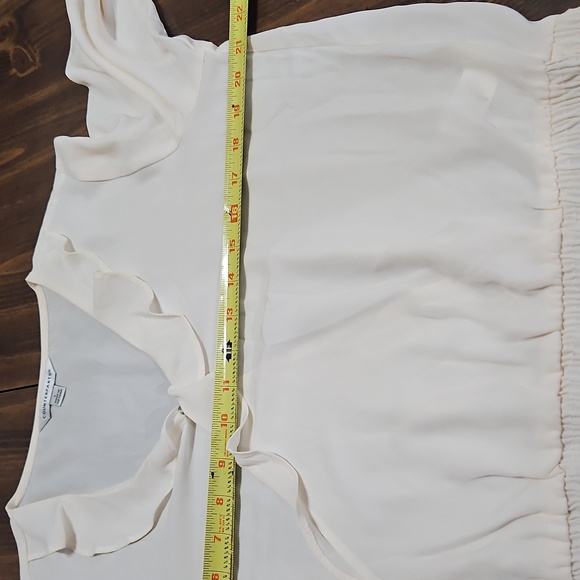 Counterparts Cream Ruffle Blouse - Picture 7 of 11
